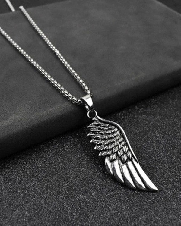 Eagle Wing Pendant With Chain