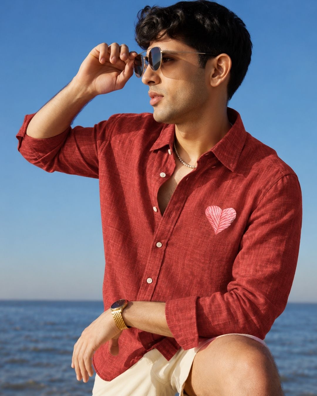 RedCherry Linen Shirt