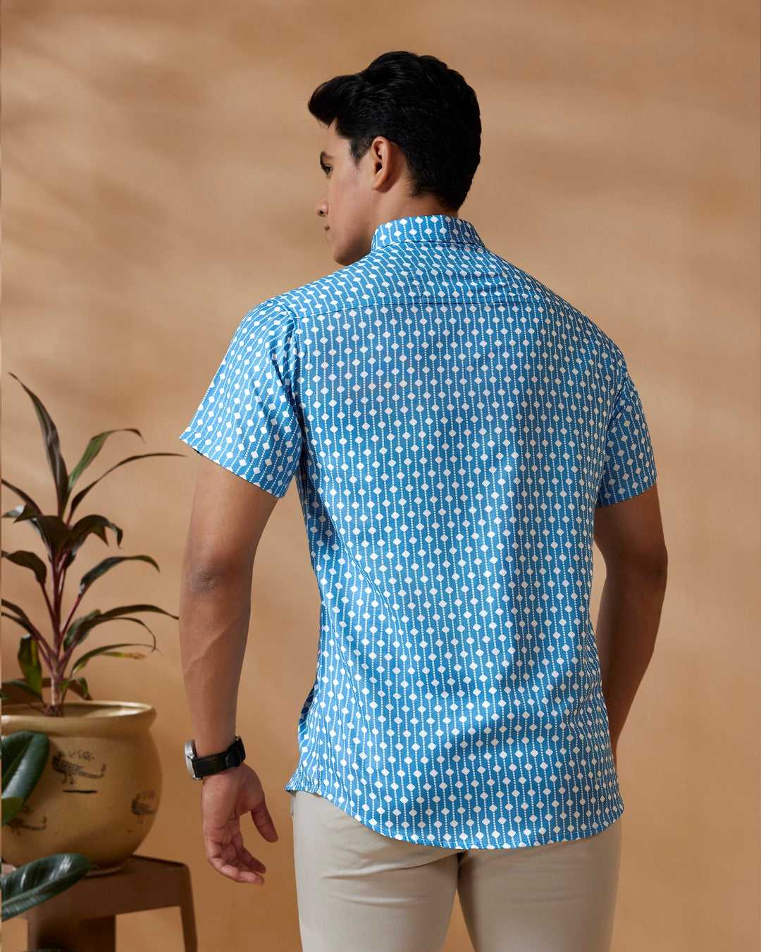 Men printed shirts online, stylish shirts, half sleeve shirt
