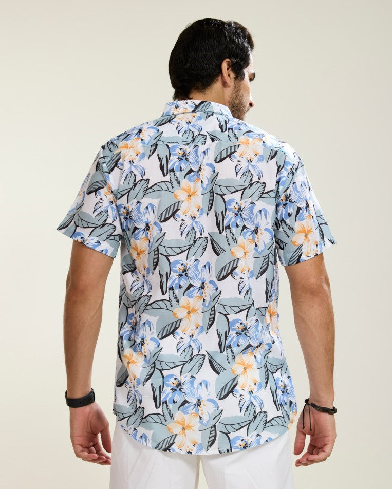 Floral Beach Shirt