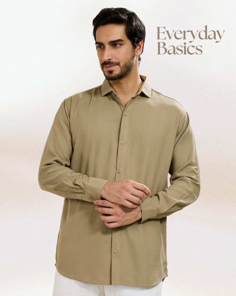 British Tan Full Shirt