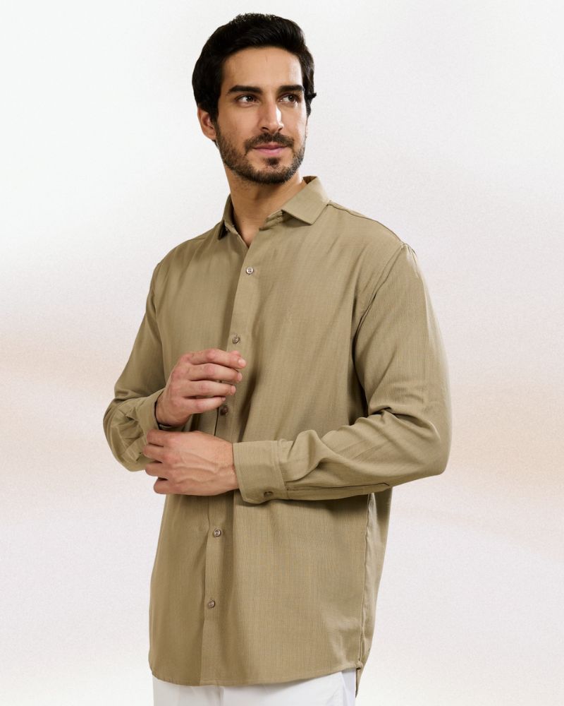 British Tan Full Shirt