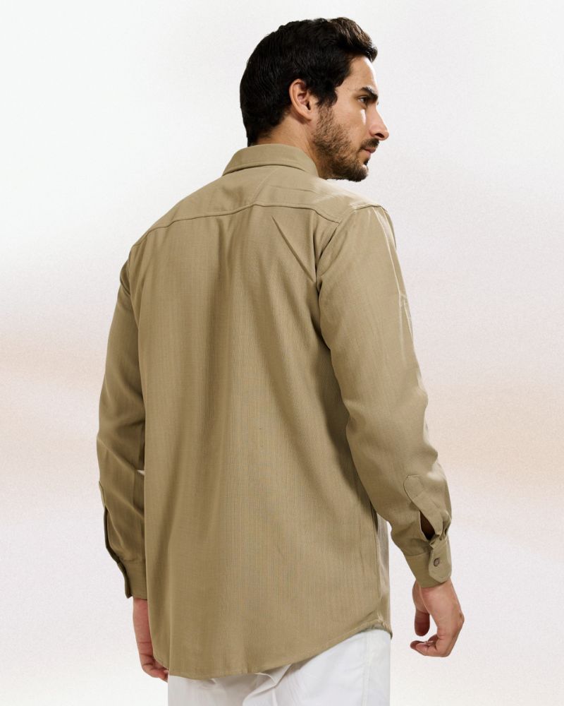 British Tan Full Shirt