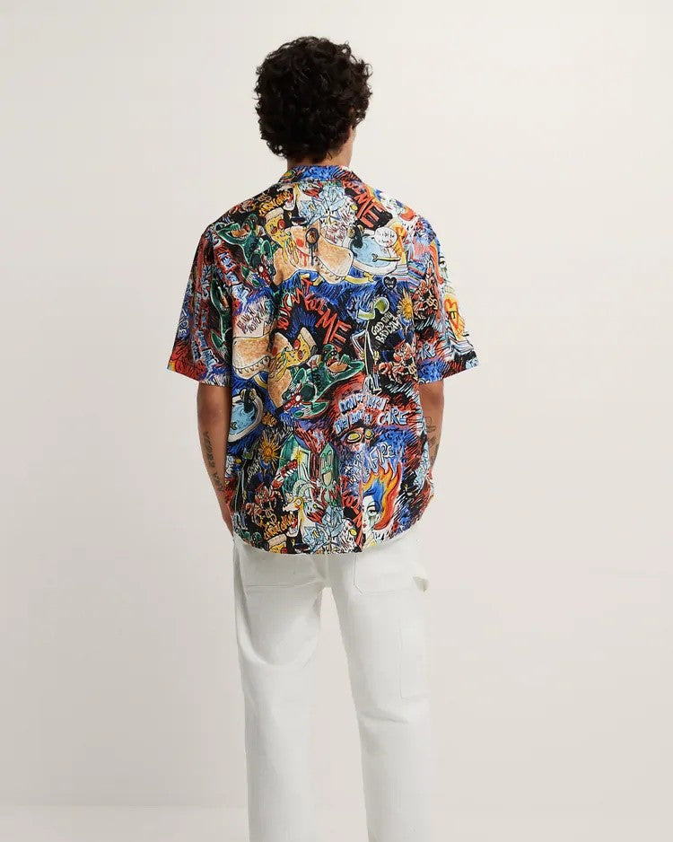 Cartoon Print Shirt
