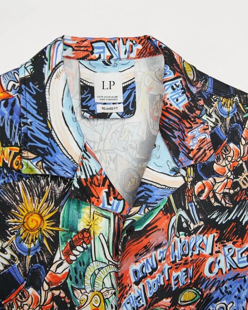 Cartoon Print Shirt