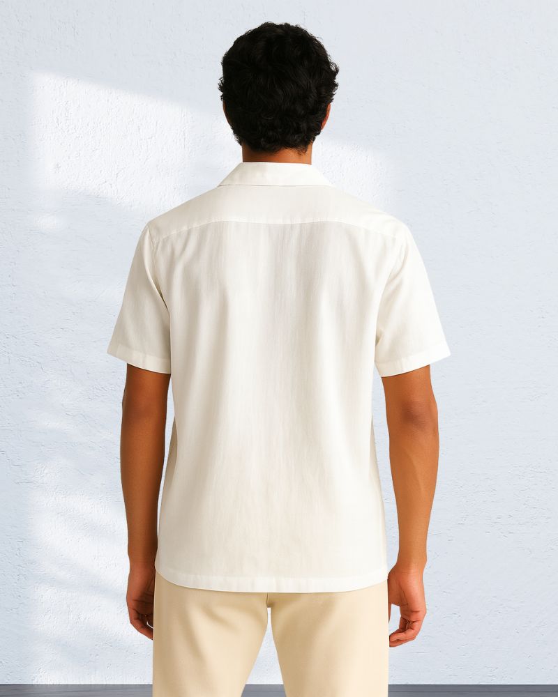 Graphic Prints Cuban Shirt