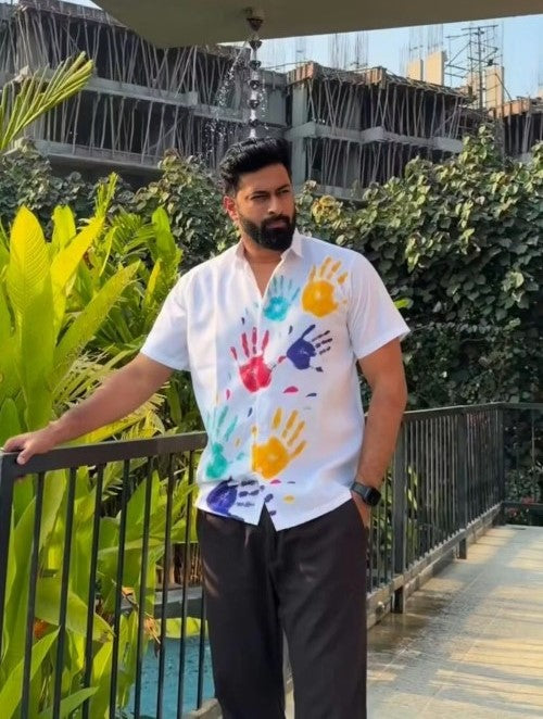Customer Review for Holi Handprints Shirt