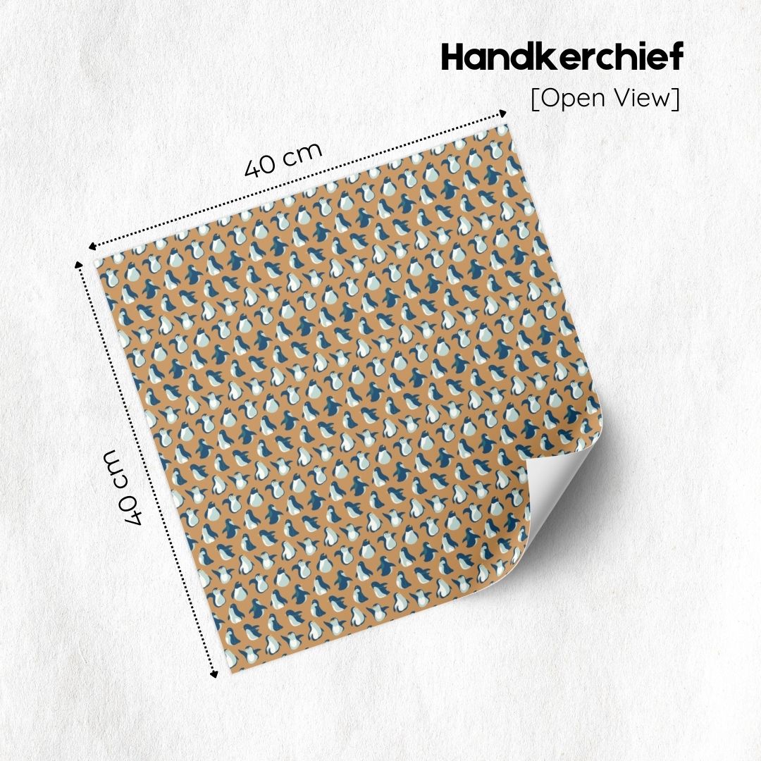 Penguin Print Handkerchief