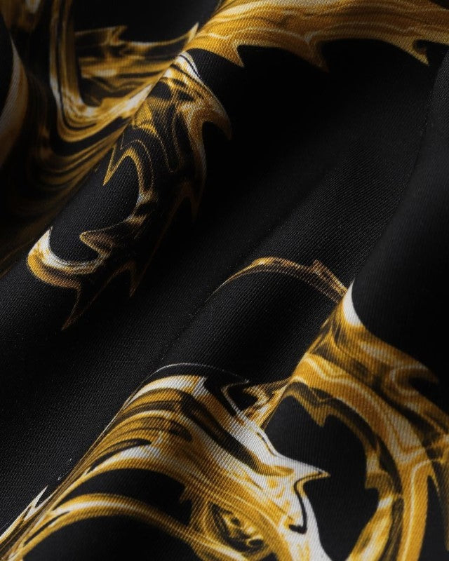Exotic Golden Black Shirt