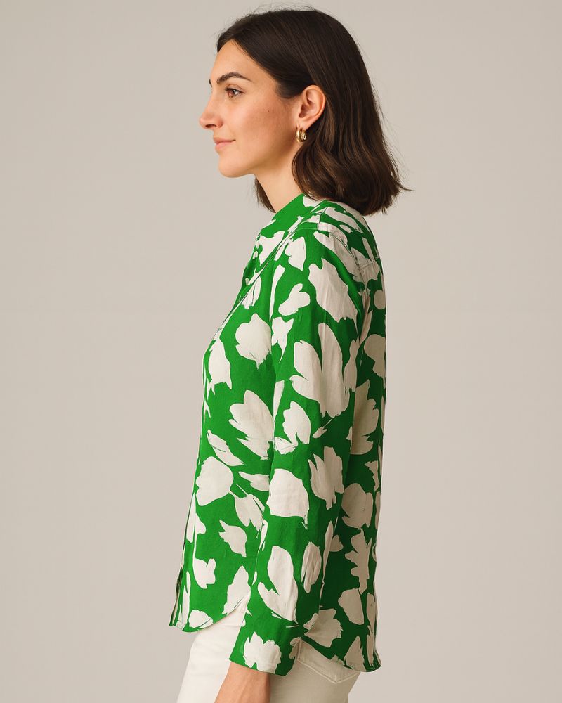 Abstract Green Shirt