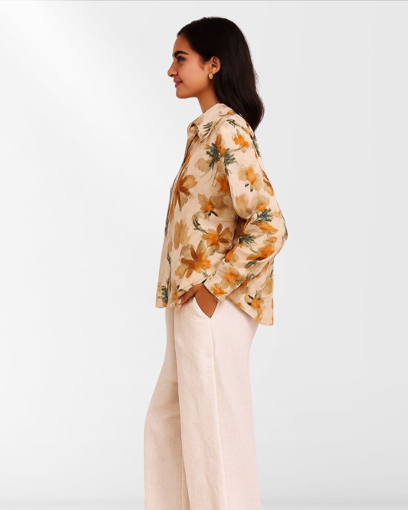 Orchid Floral Shirt