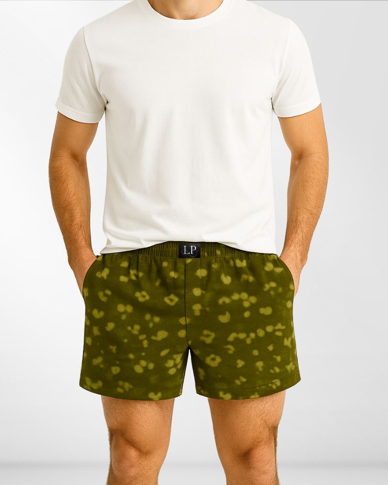 Abstract Henna Print Boxer