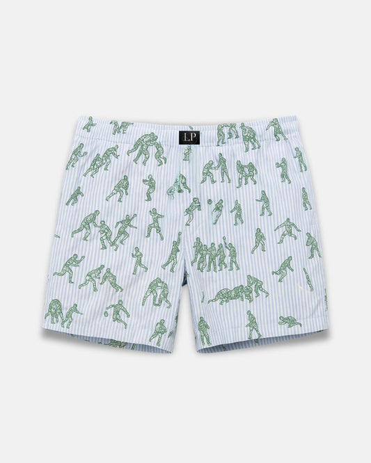 Rugby Print Stripes Boxer