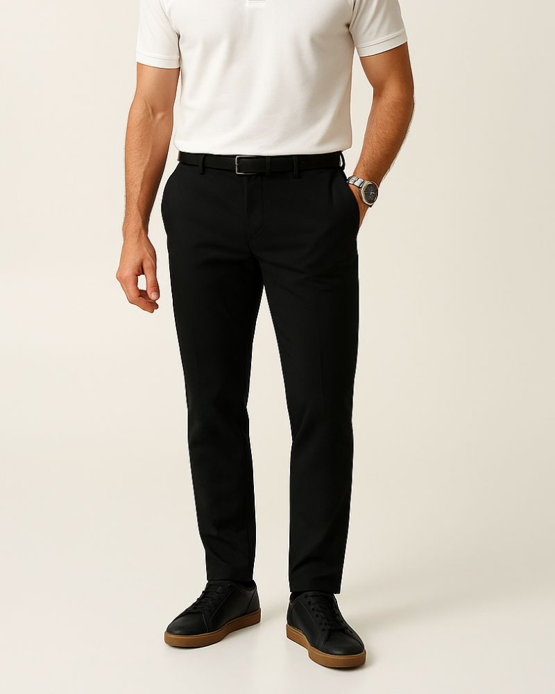 Black Stretch Pants