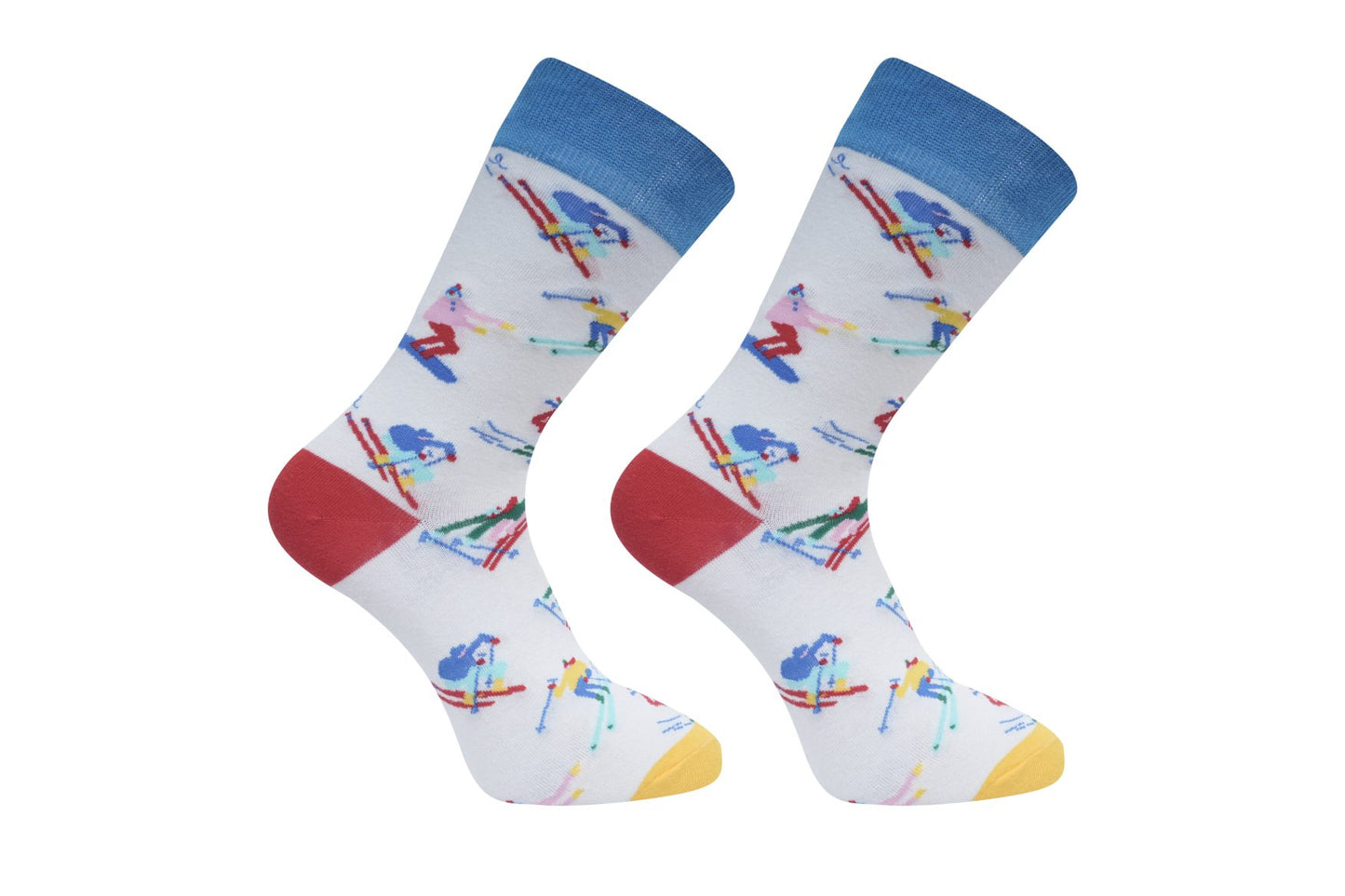 Skis Printed Socks