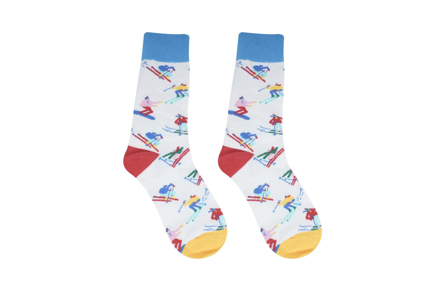 Skis Printed Socks