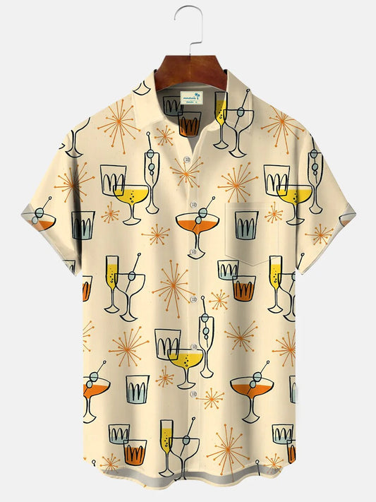 Biege Party Shirt
