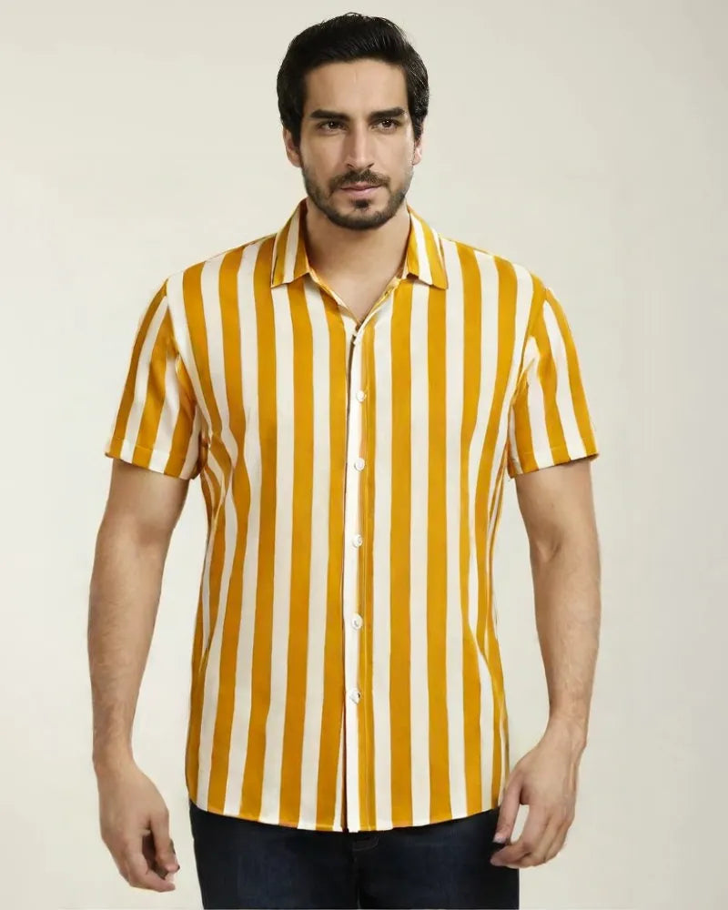 Bengal Yellow Stripes Shirt