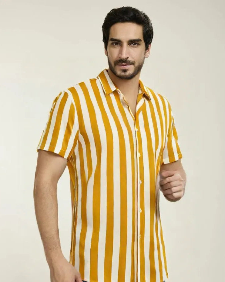 Bengal Yellow Stripes Shirt