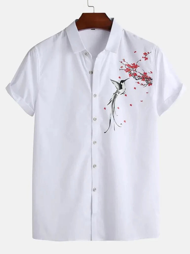 White shirt print design hotsell