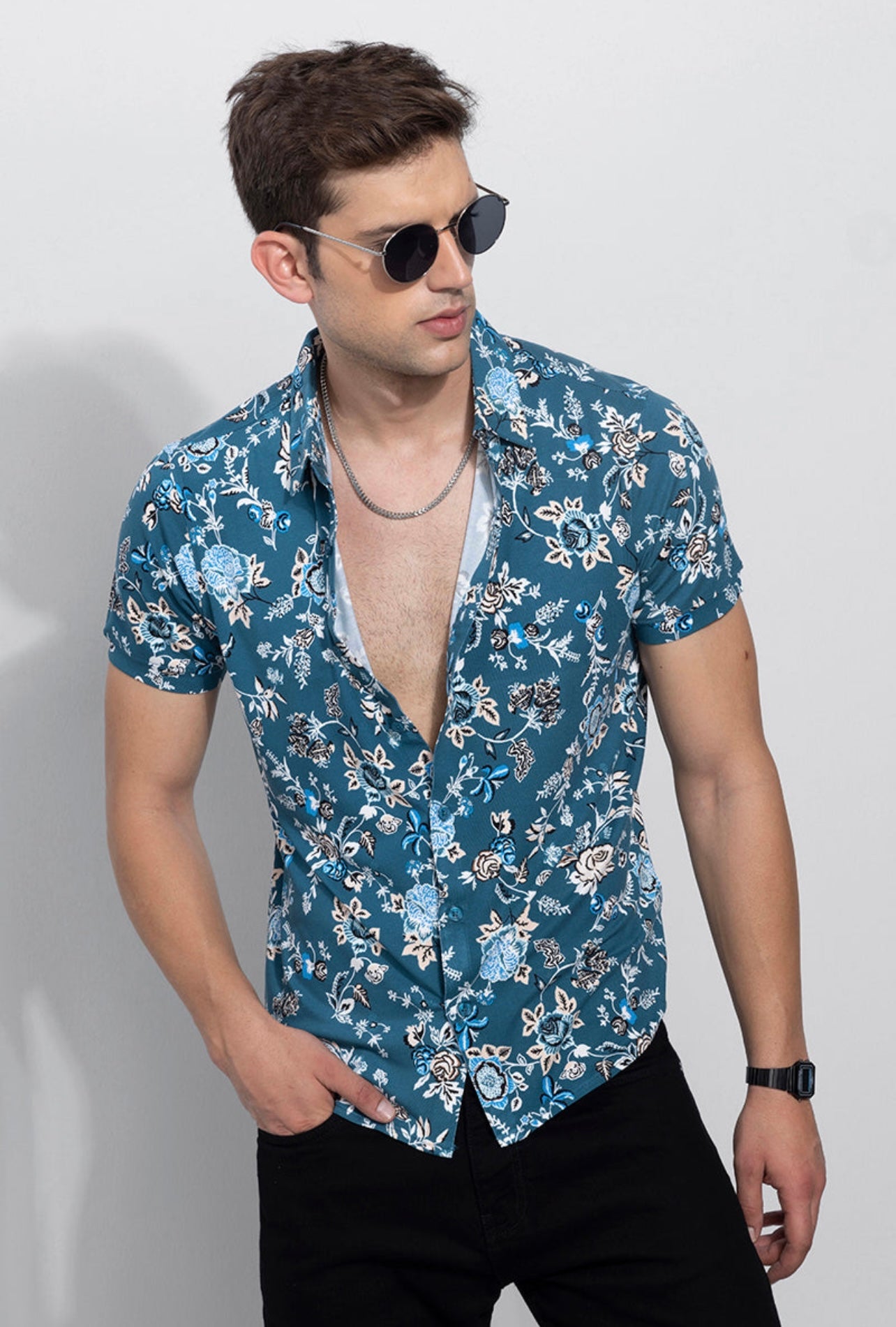 Men shirts online low price, stylish shirts, half sleeve shirt