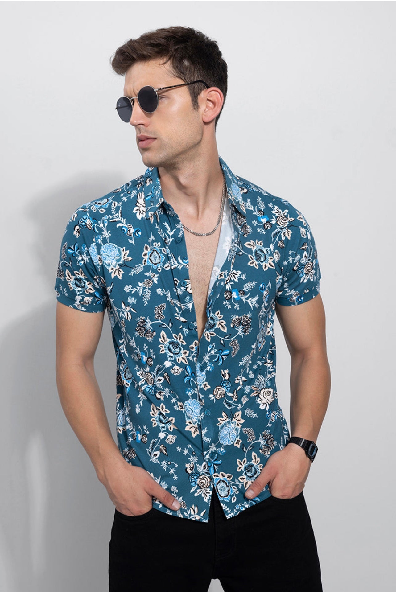 Men shirts online low price, stylish shirts, half sleeve shirt