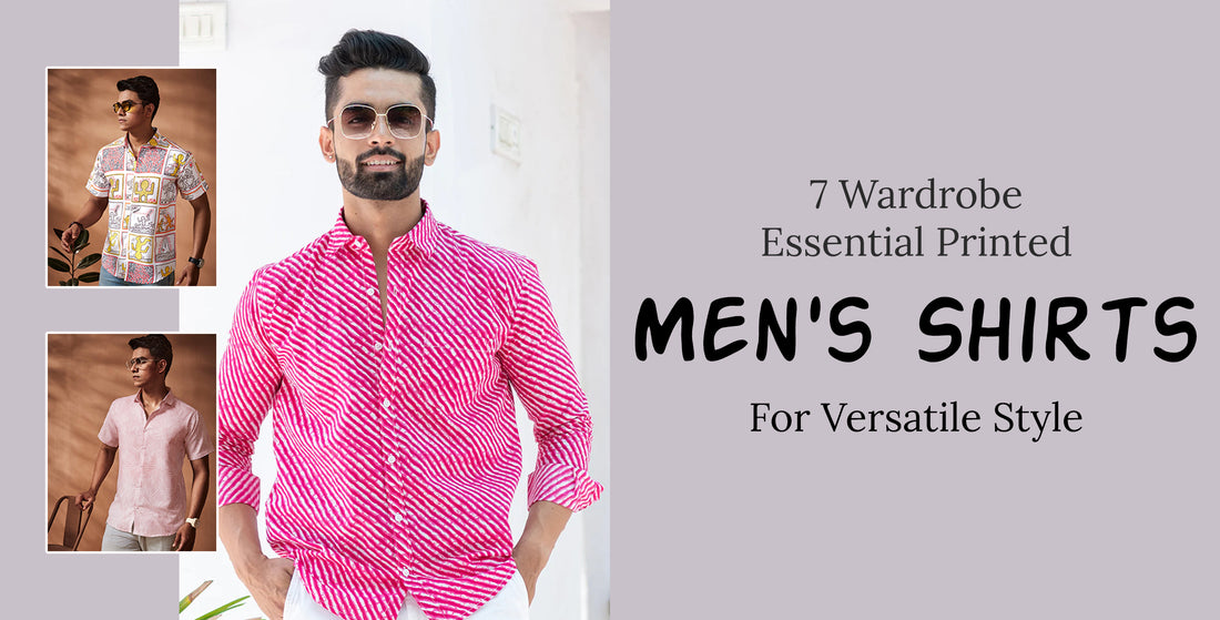 7 Wardrobe Essential Printed Men's Shirts For Versatile Style – London  Prints