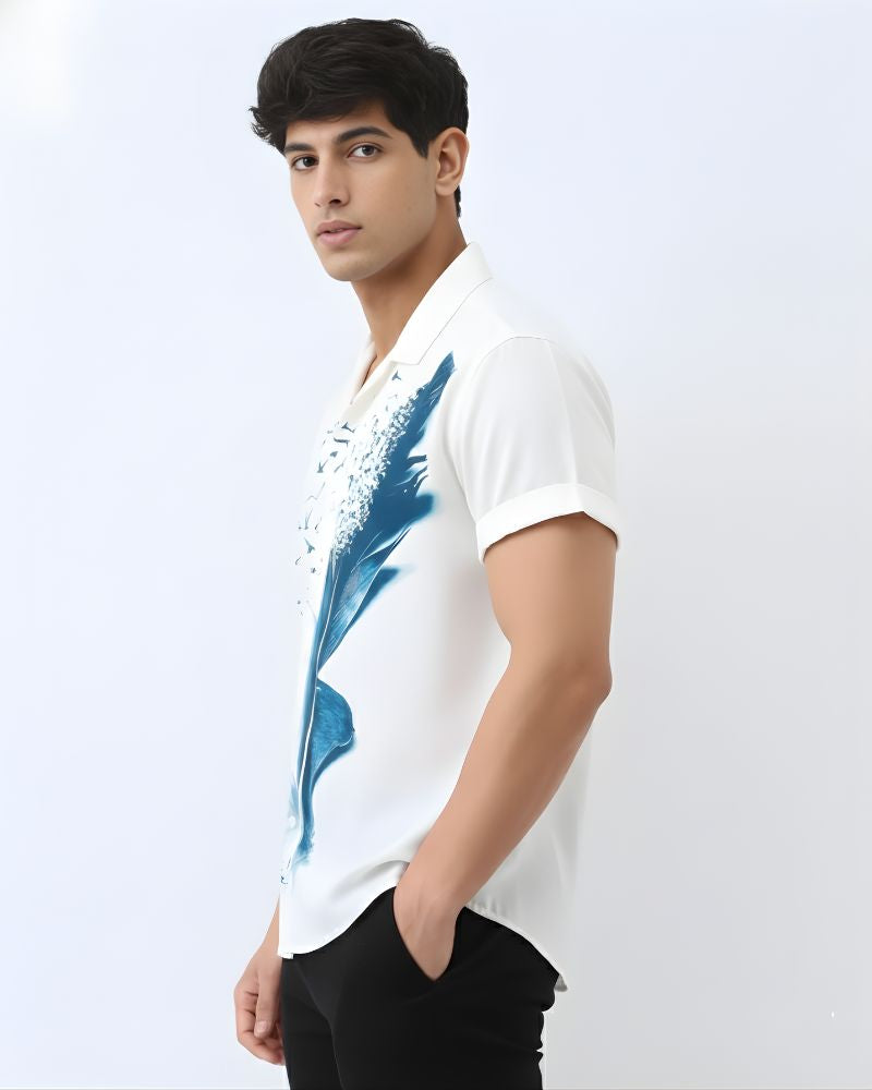 Cinematic Feather Shirt