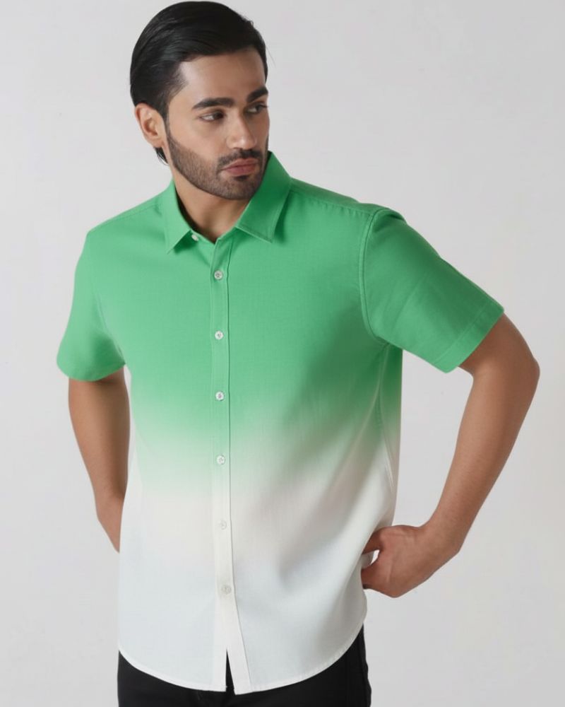 Green Ombre Shirt