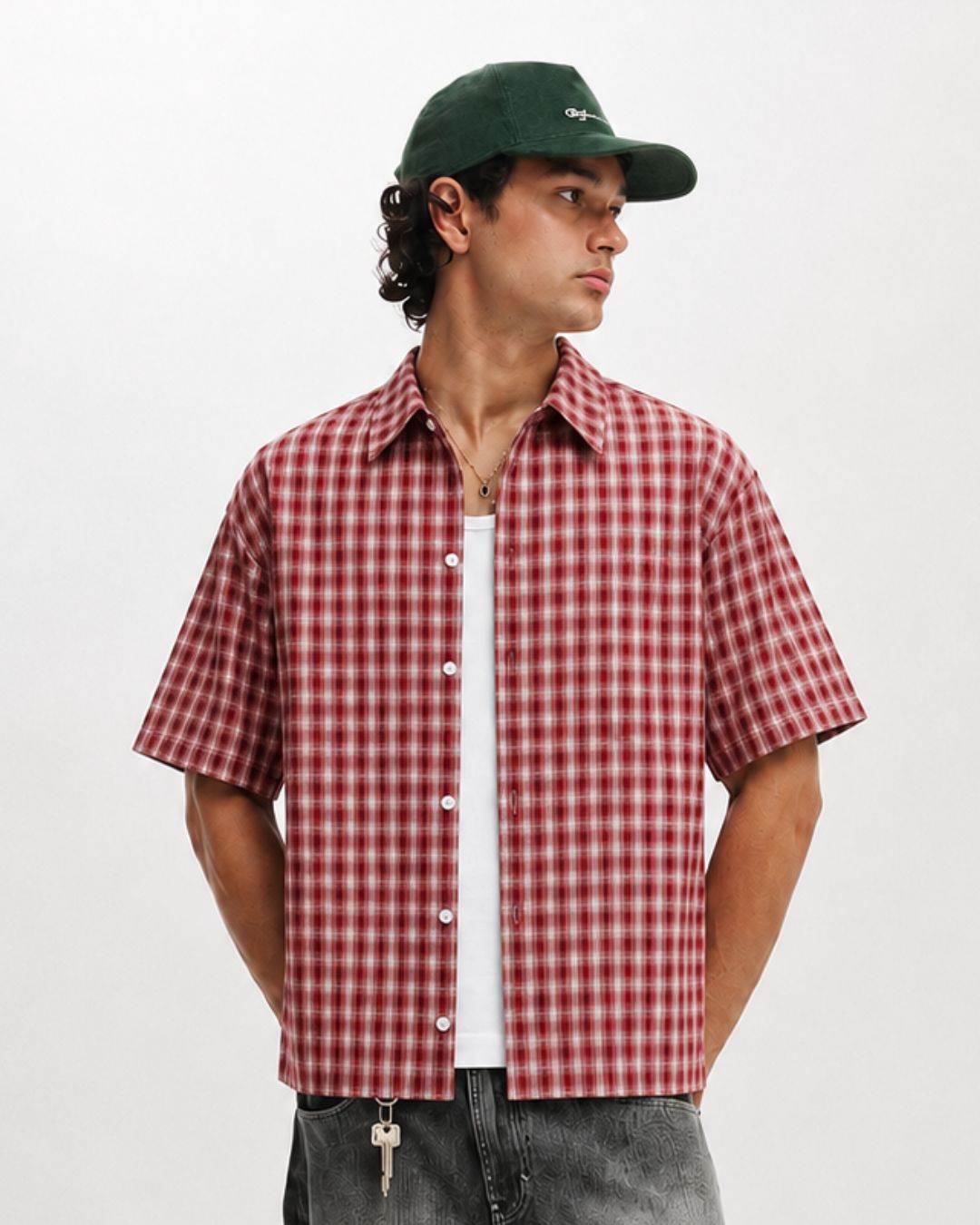 Gingham Boxy Shirt