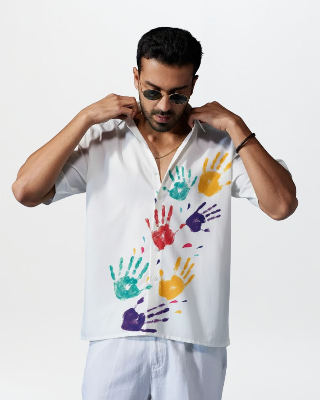 Holi Handprints Shirt