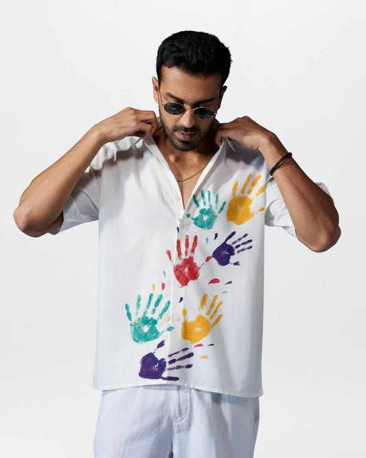Holi Handprints Shirt