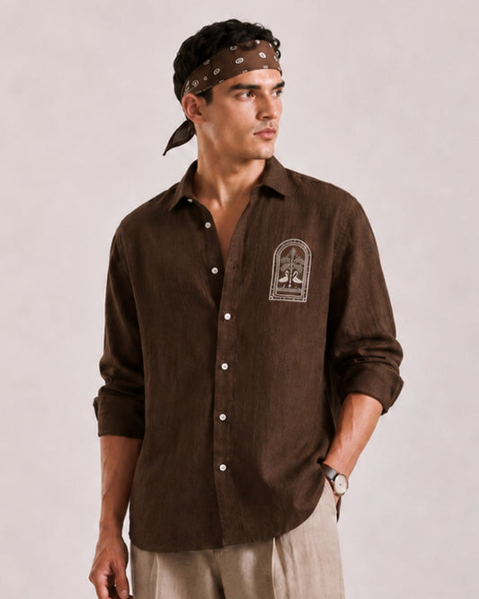 Royal Linen Shirt