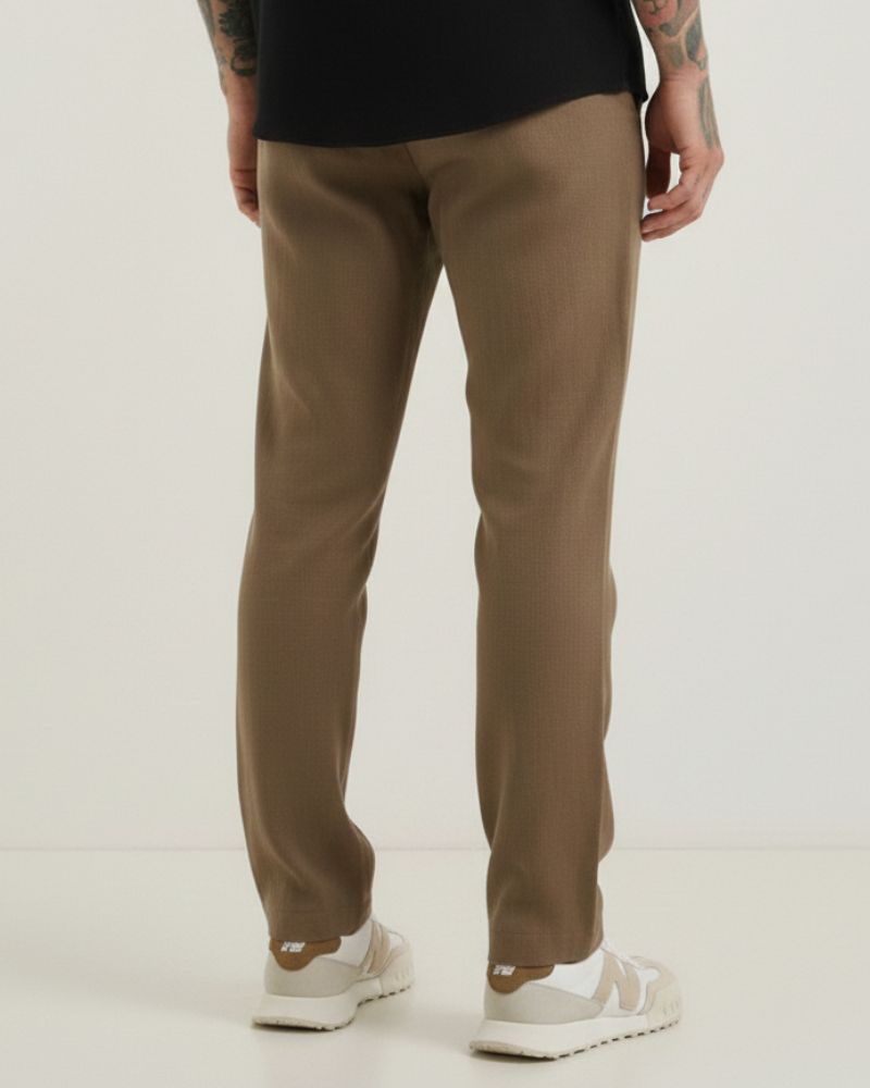 Coffee Linen Pant
