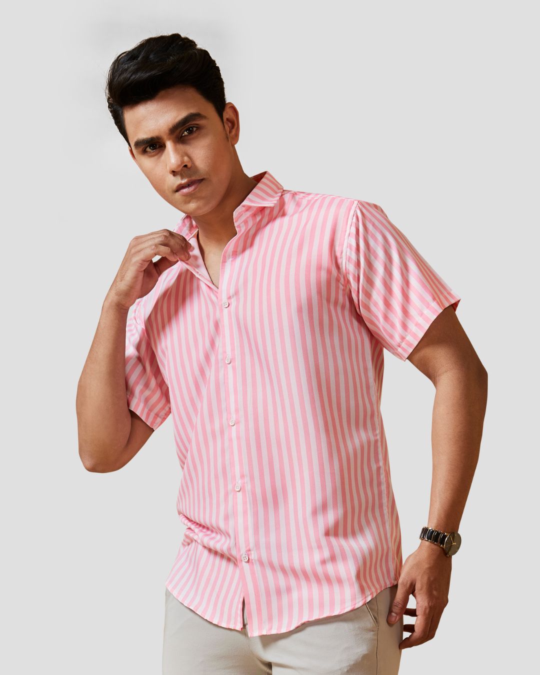 Bengal Pink Stripes Shirt