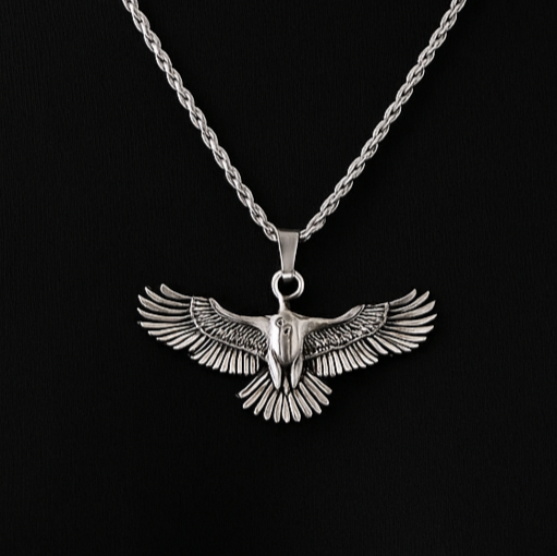 Eagle Pendant With Chain