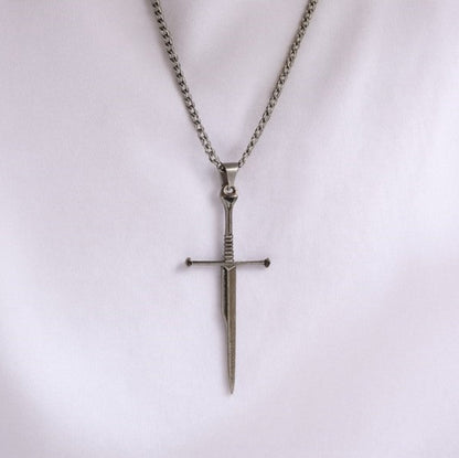 Sword Pendant With Chain