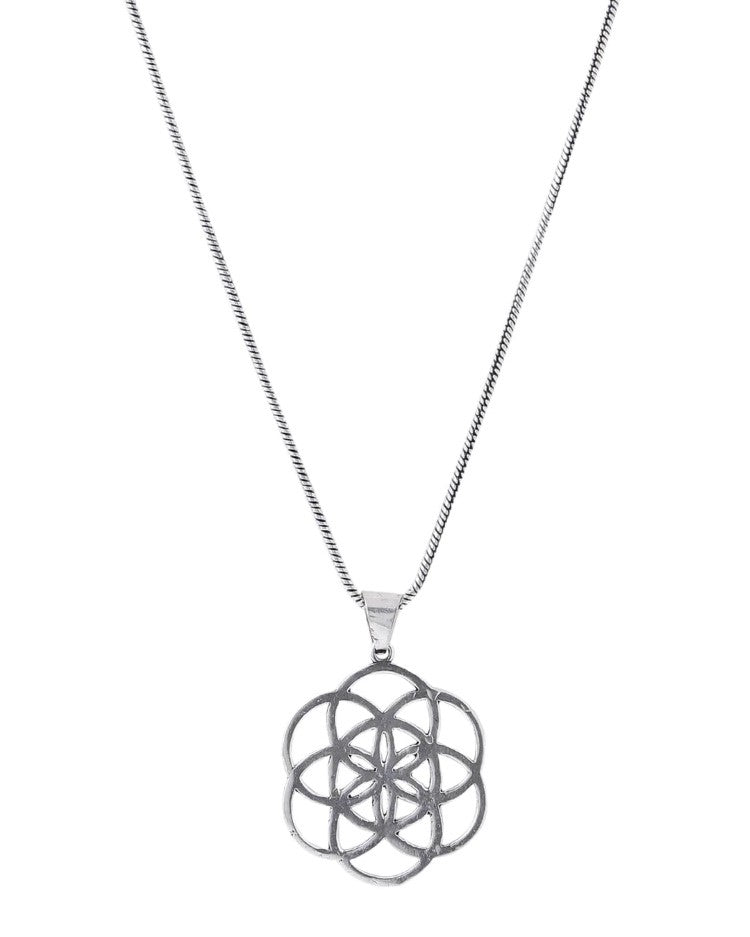 Seed of Life Pendant With Chain