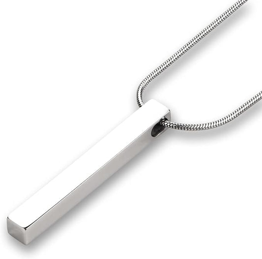 Cuboid Pendant With Chain