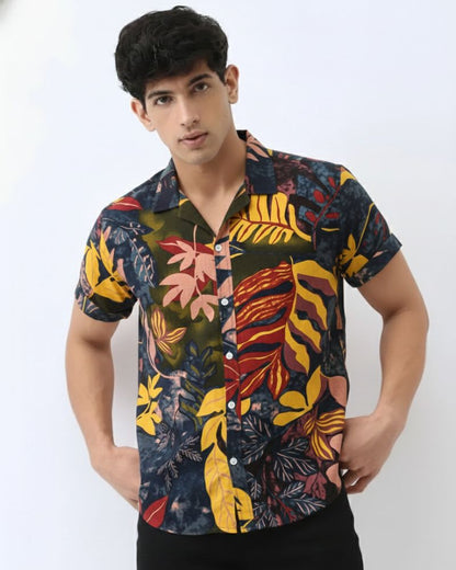 Tropical Multi-Color Shirt