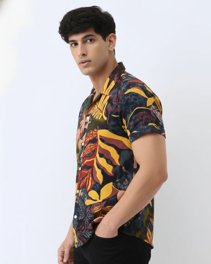 Tropical Multi-Color Shirt