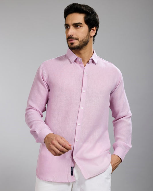 Lavender Linen Shirt