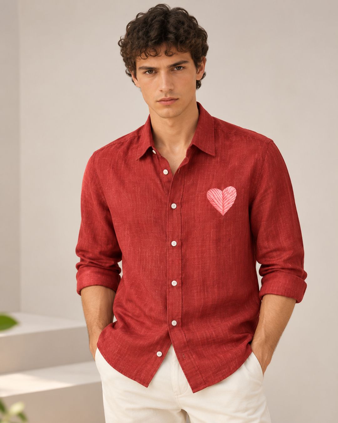 RedCherry Linen Shirt
