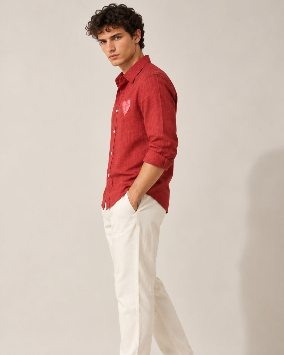 RedCherry Linen Shirt