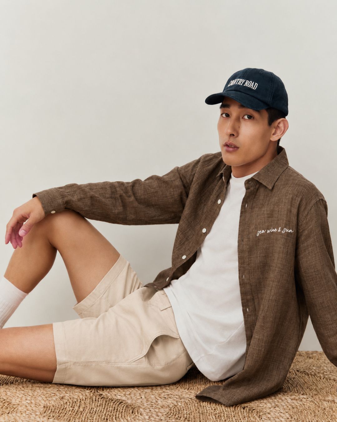 Brown Linen Shirt