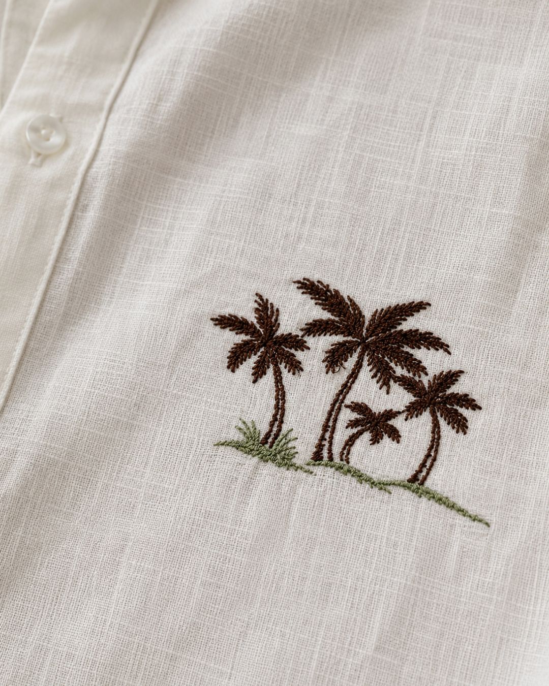 Palmtree Linen Shirt