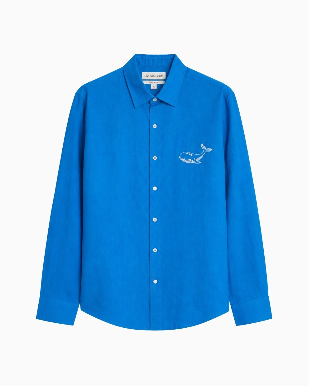 Blue Whale Linen Shirt