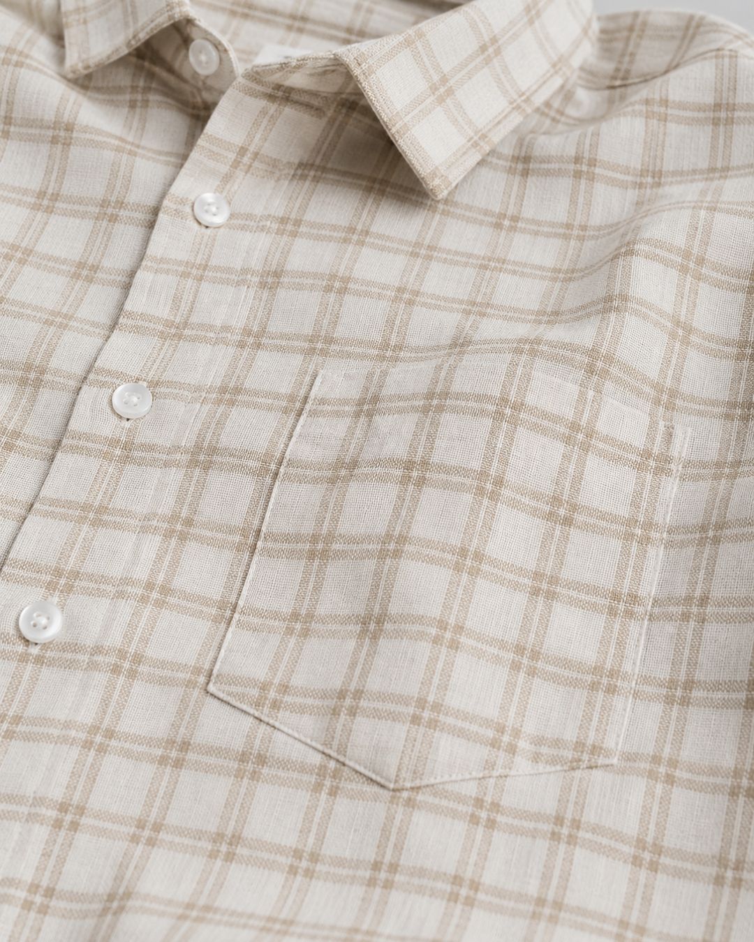 Checks Linen Shirt