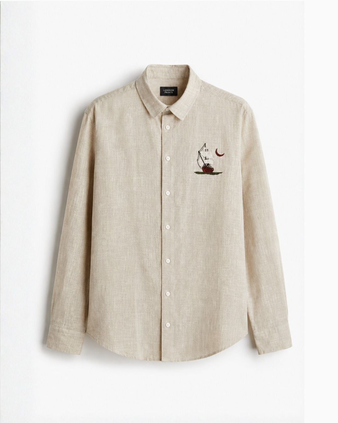 Sailboat Linen Shirt