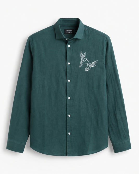 Playful Linen Shirt